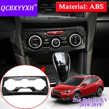 QCBXYYXH автомобильный Стайлинг условная панель декоративные блестки для Subaru XV Impreza Центральная наклейка на консоль авто Интерьер рамка