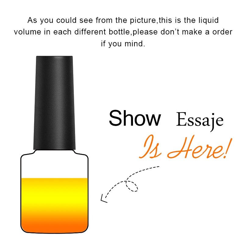 Essaje 8ML Base and Top Gel Varnish 3D Diamond Glitter UV Nail Gel Polish Led Lacquer Lucky Bling Soak Off Sequin Nail Art