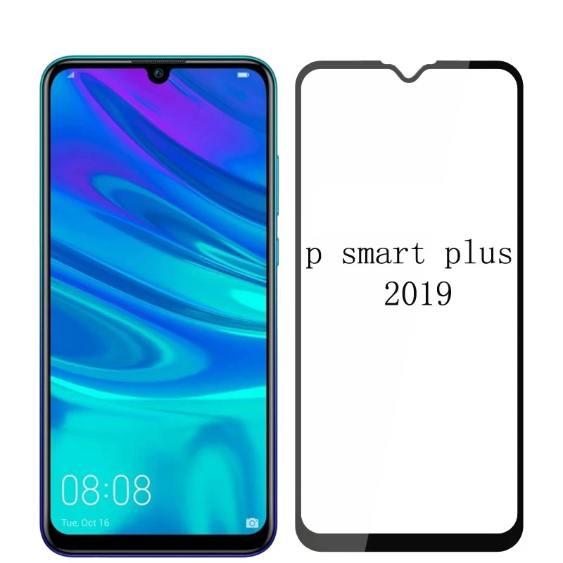 9H полное Защитное стекло для Huawei P Smart 2019 Plus PSmart + PSmartplus Защитная пленка экрана из