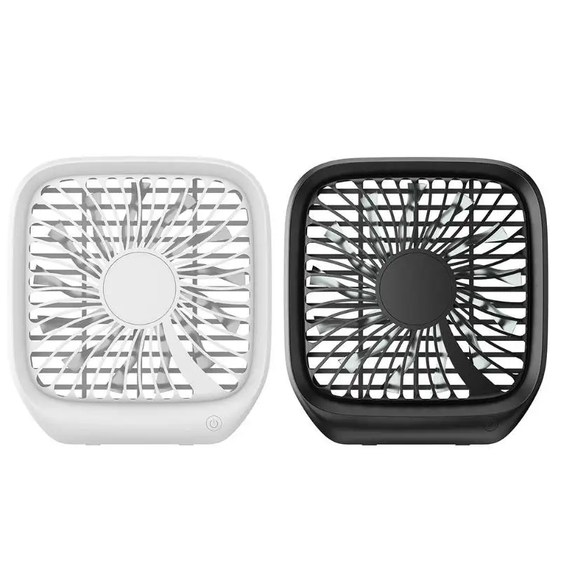 

Baseus White/Black Mini USB Fan Foldable 3-Speed Car Headrest Back Seat Cooling Fan Silent Folding Fan For Car