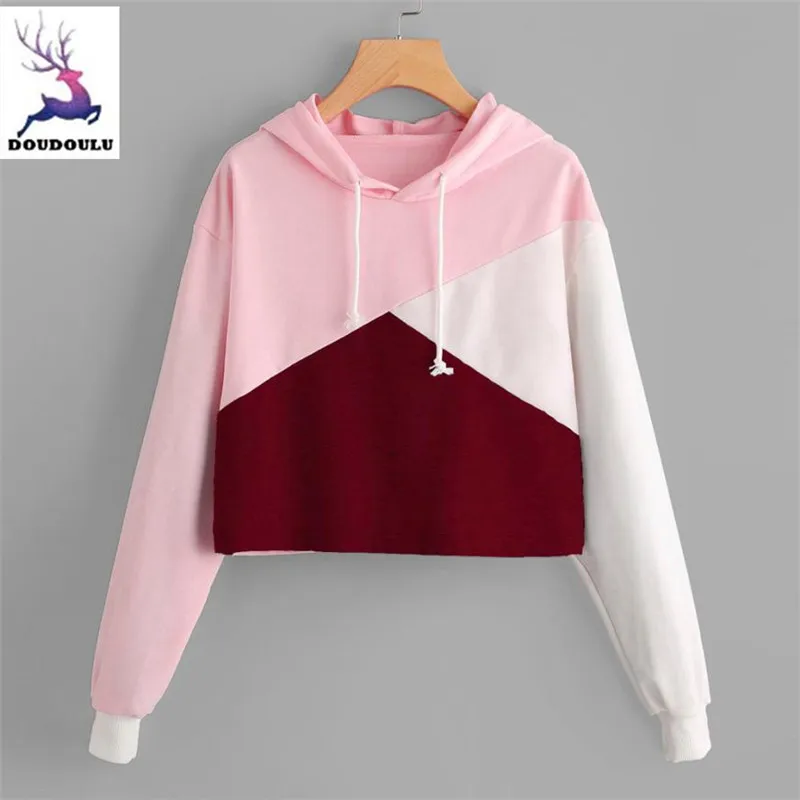 Women's Letter Print Cute Shirt Female Casual Pullovers