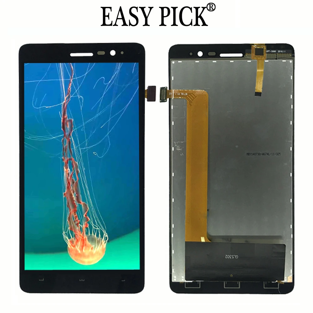 

High Quality For Lenovo S860 LCD Display Touch Screen Digitizer Assembly Complete with frame