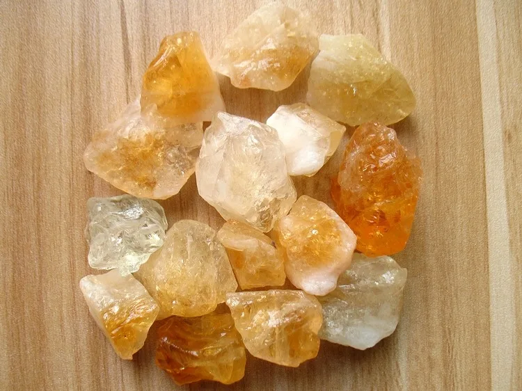 Натуральный топаз неправильной формы цитрина оригинальный минерал|shape| |