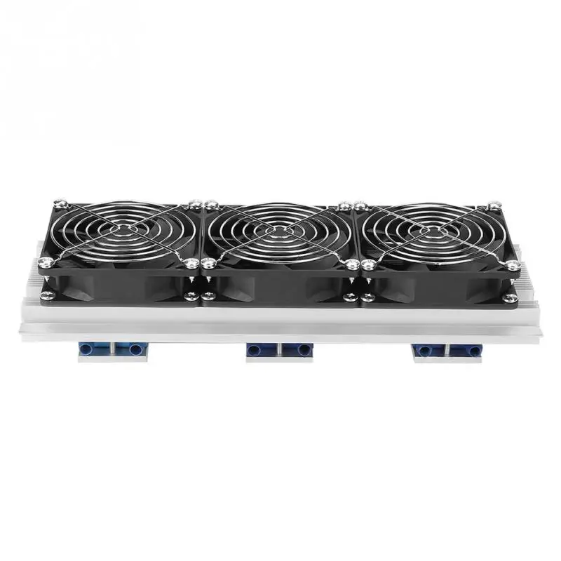 

126W Air Conditioner Trinuclear Semiconductor Thermoelectric Cooler Peltier Refrigeration Diy Air Cooling Device