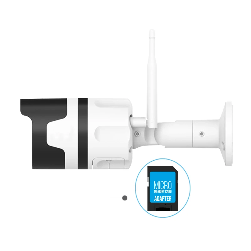 Водонепроницаемая наружная ip камера Wouwon 1080 P Wifi наблюдения с пулями слушать и