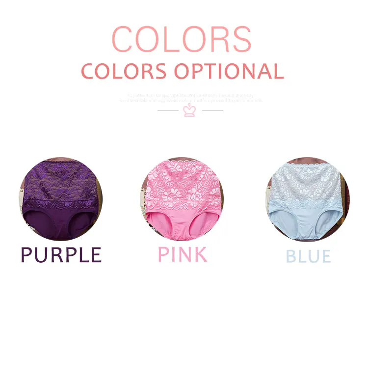 Women Sexy Lace Stomach lift Pregnancy Clothes Panties Fashion Cozy Cute Baby Maternity Briefs Lingerie Tempting Quality Cotton (4) - 