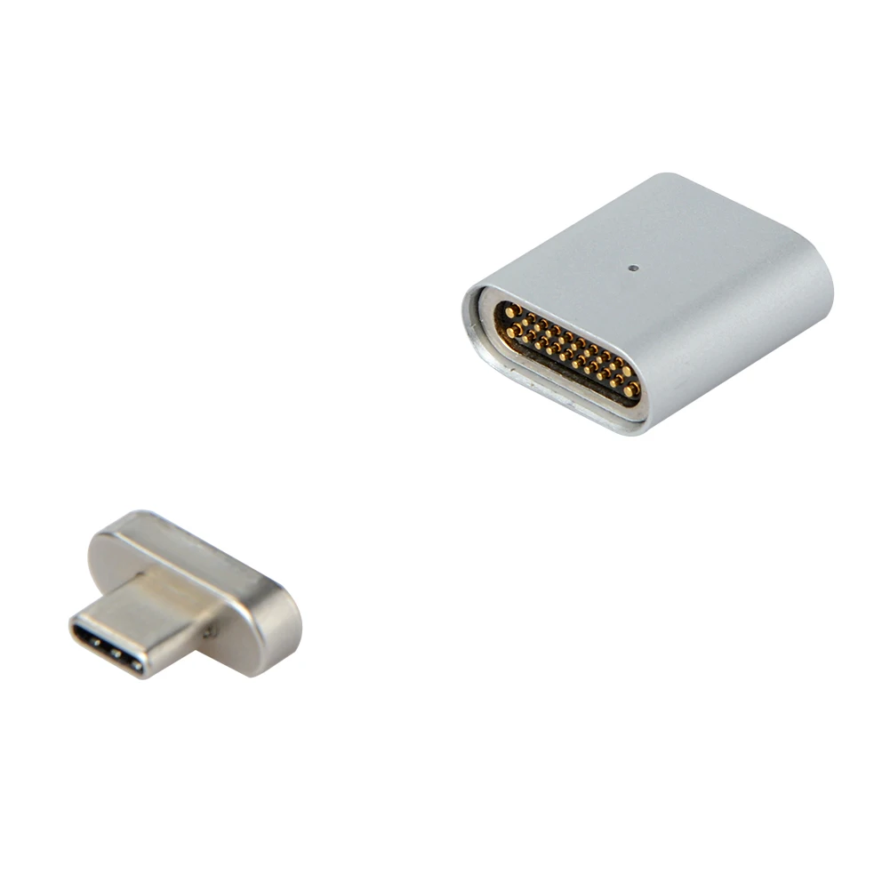 20 PIN Магнитный адаптер типа C для Macbook Pro MateBook Быстрая зарядка type-C порт ноутбук магнит USB-C кабель для передачи данных адаптер