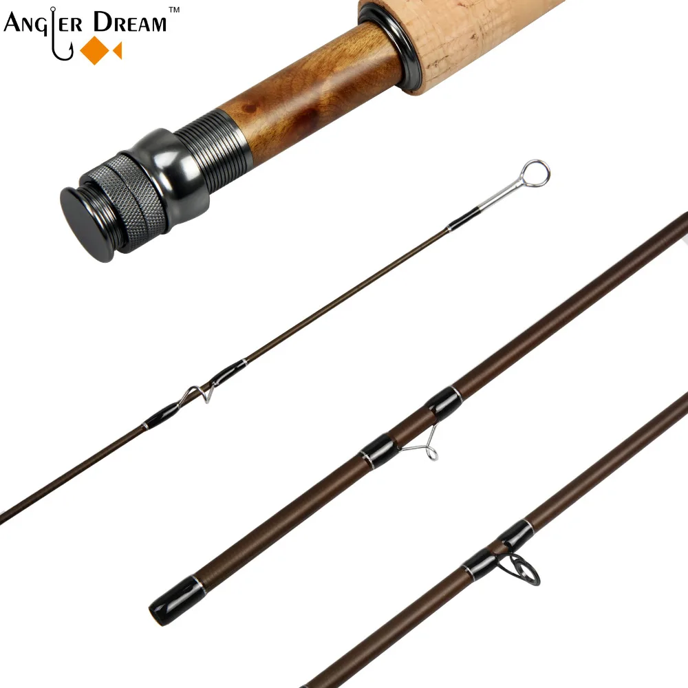 3/5/8 WT Fly Rod Medium Fast 30T Carbon Fiber / Graphite IM8 Fly