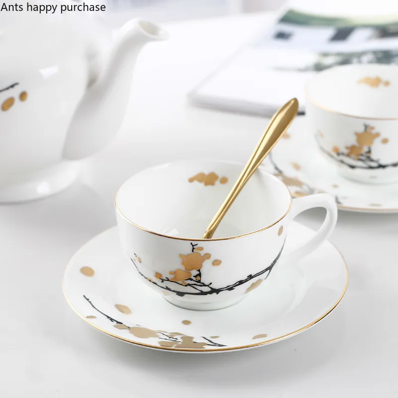 

Chinese Style Creative Ceramic Mug Coffee Cup Coffee Bar Bar Breakfast Milk Cup Home Decoration Drinking Utensils