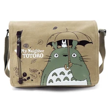 Fashion Totoro Bag Men Messenger Canvas Shoulder Bag Lovely Cartoon Anime Neighbor Male Shoulder Crossbody School Letter Bag one piece totoro bag men messenger bags canvas shoulder bag lovely cartoon anime neighbor crossbody school letter bag