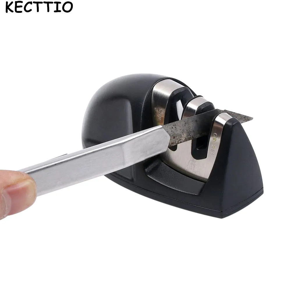Two Stages (Diamond & Ceramic) Kitchen Knife Sharpener ,Sharpening