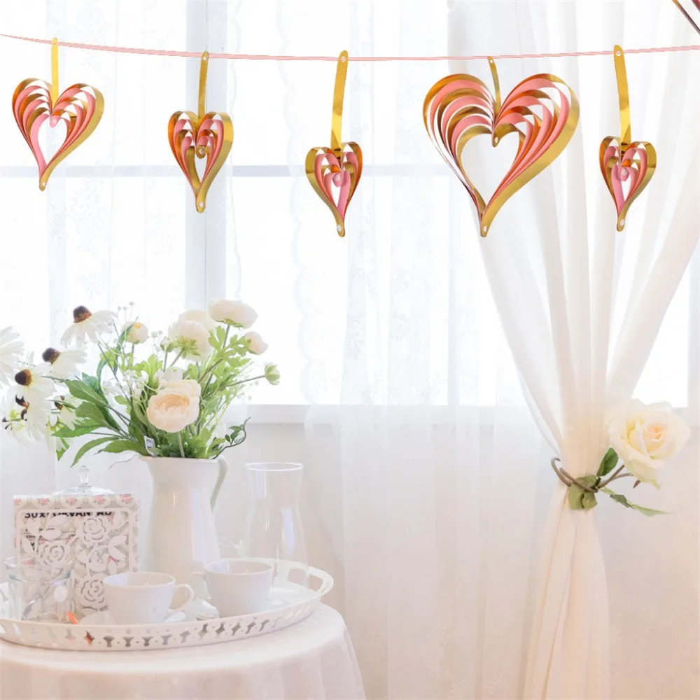 Modern Creative Love Hanging Birthday Valentine's Day Party Decoration Pendant Wedding Gift (1)