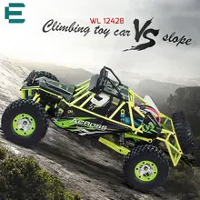 RC Car WLtoys 12428 4WD 1/12 2.4G 50km/h High Speed Monster Truck Radio Control RC Buggy Off-Road RTR Updated Version