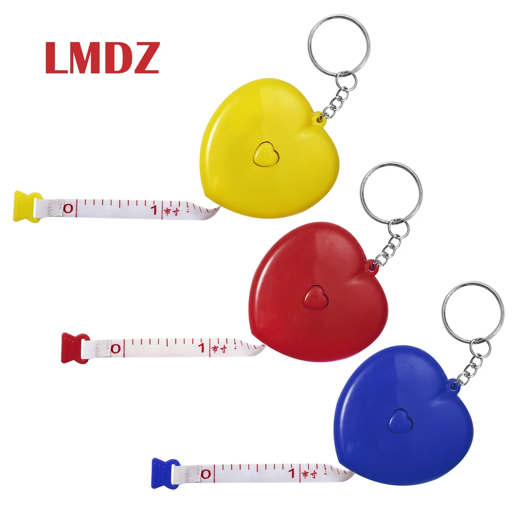 

LMDZ 1Pcs Portable 1.5m Retractable Ruler Centimeter/inch Roll Tape Measure Mini Ruler Belt Children Height Ruler