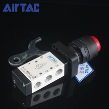 5 способ 2 положения PT1/" Механический клапан переключатель пружинный возвратный кнопочный пневматический клапан управления M5PP110-06 AirTAC