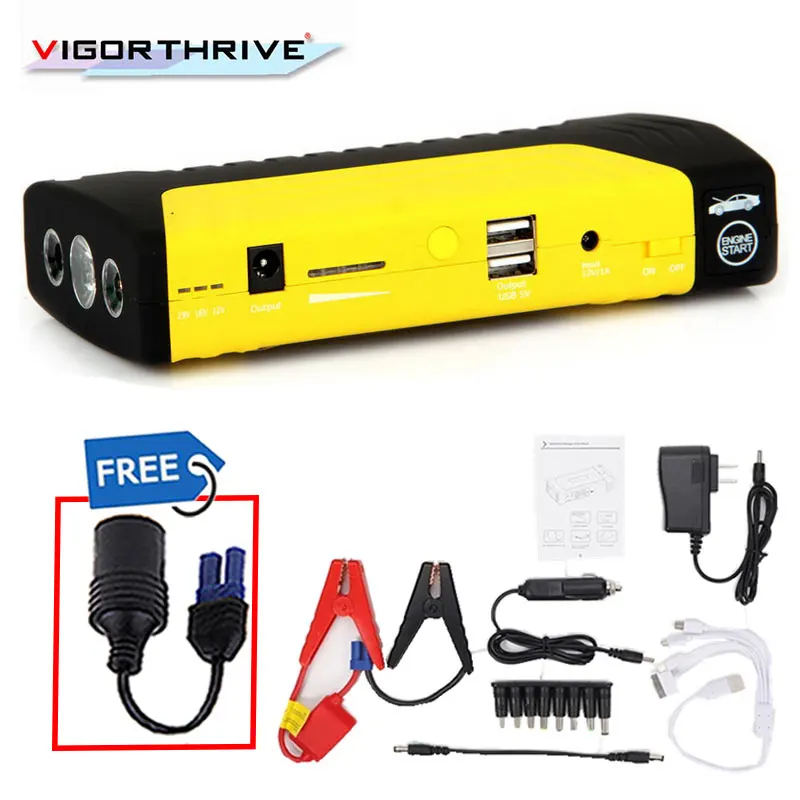 Emergency Car Jump Starter 12V Starting Device USB Portable Power Bank Car Battery Jump Starter Startup for car jumper starter