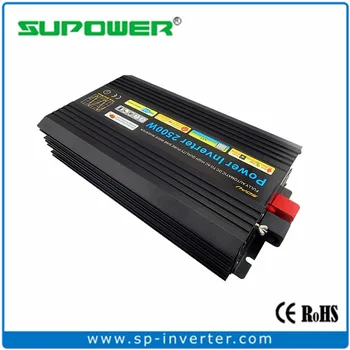 

High efficiency 2500W 12v 24v 48v dc to 120v 220v off grid Pure Sine Wave Power Inverter for Office/Car/ Home Solar Power System