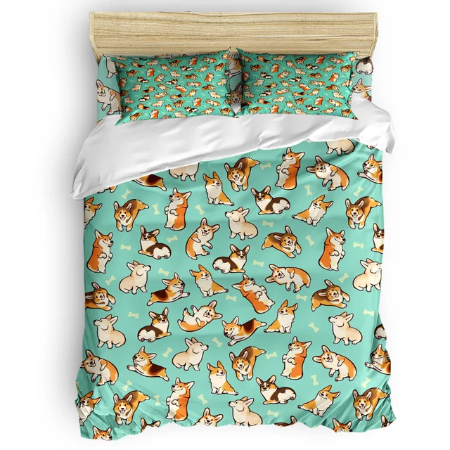 Jolly In Green Duvet Cover Set Dog Bed Sheets Comforter Cover