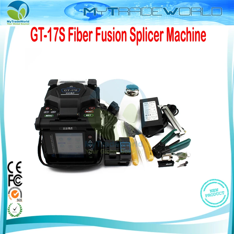 

New Arrival! 2017 Automatic GT-17S Intelligent Optical Fiber Fusion Splicer Machine GT17S Fusionadora de Fibra Optica