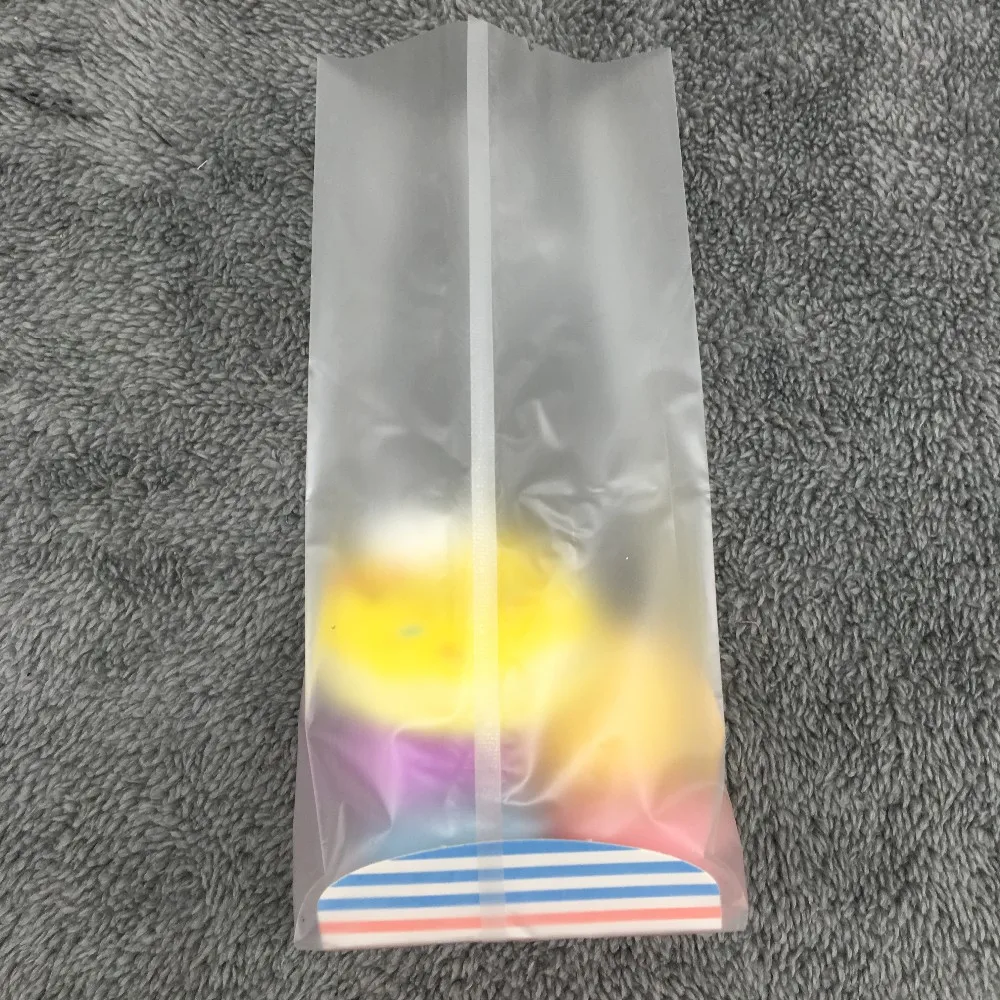 100 Cellophane Scrub Cookie Bag / For Gift Bakery Macaron Packing Packaging / Christmas
