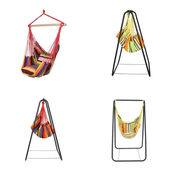 

Portable Hammock Outdoor Camping Survival Hammock Garden Dormitory Bedroom Hanging Chair For Child Adult Safety Hanging Chair