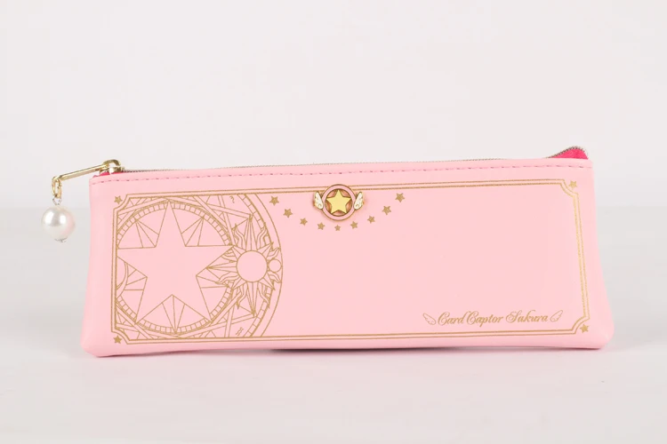 MSMO Anime CardCaptor Sakura Cosplay The Clow Long Zip Coin Purses Kinomoto Sakura Clow Card Wallet Purse 3