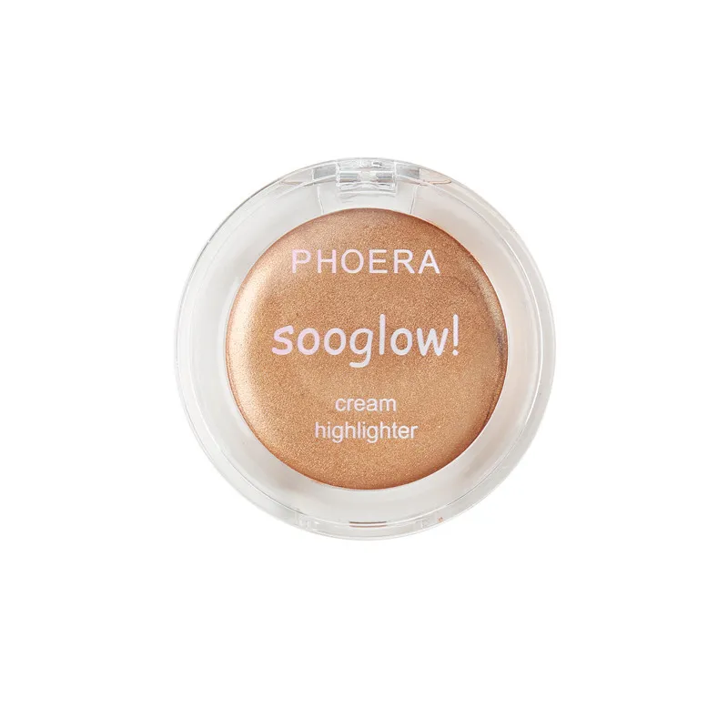 PHOERA хайлайтер Make Up Крем с мерцающим эффектом пудра для лица Тени для век Glow Bronzer доступны в 8 оттенках/X