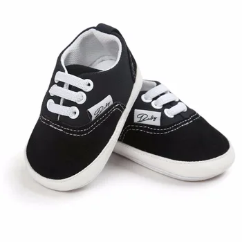 

2017 New Baby Shoes Newborn Boys Girls PU Leather Anti-skid Lovely First Walkers Baby Shoes 0-18M S6