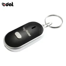 EDAL Smart Finder key Whistle Sensors Sound Keychain LED With Whistle Claps Finder Locator Find Lost Keychain finder