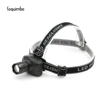 Coquimbo 600 Lumens Super Bright Headlamp 3 Mode LED Light Headlight Lamp Lanterna Power By 3xAAA