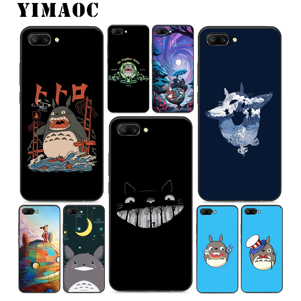 YIMAOC My Neighbor Totoro Anime Silicone Case For Huawei Honor Mate 10 P20 P10 P9 P8 P Smart Y6 6A 7A 7X 7C Lite Pro 2017 2018 |