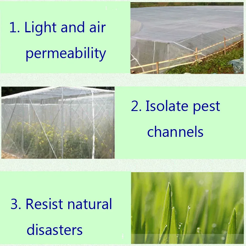 40 сетки заостренный край фруктовое дерево сетка насекомых птица сетка борьбы с вредителями нейлон зеленый сельскохозяйственный сад растут палатки могут быть настроены