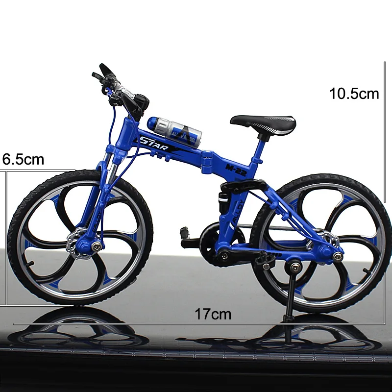 Finger сплав модель велосипеда мини складной MTB игрушки BMX велосипед мальчиков игрушка творческая игра подарок