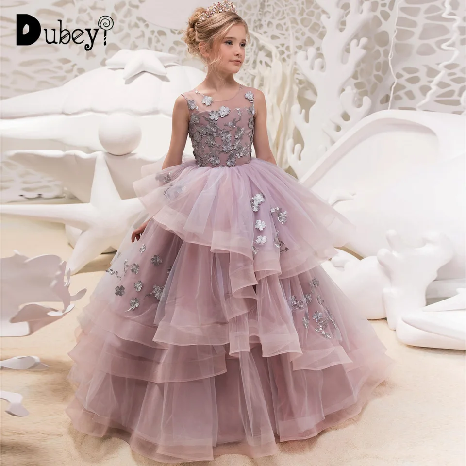 girls maxi party dress