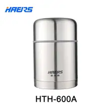 Haers 600 ml 750 ml 1000 ml lebensmittel thermos silber grün blau thermische lunchbox lebensmittelbehälter