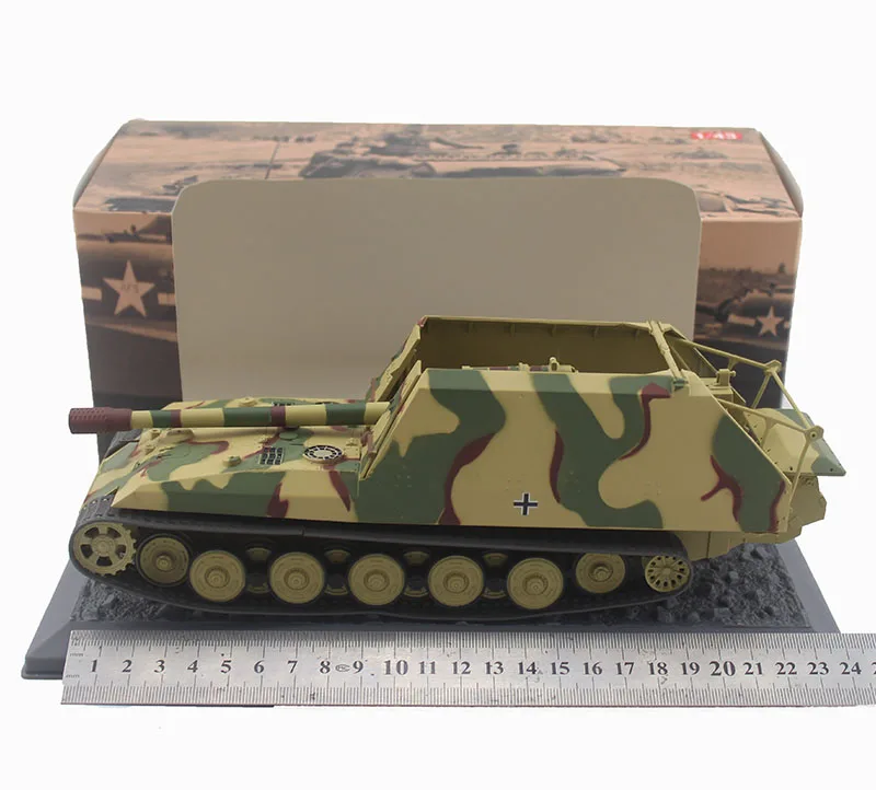 Редкое Специальное предложение 1:43 1945 немецкая армейская модель танка Тигр мех 17 см K72 сплав готовая продукция Коллекционная модель