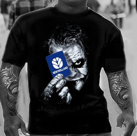 

Men T Shirt New Holland Birthday Joker Funny T Shirt Novelty Tshirt Women Fashion Men T Shirts Round Neck