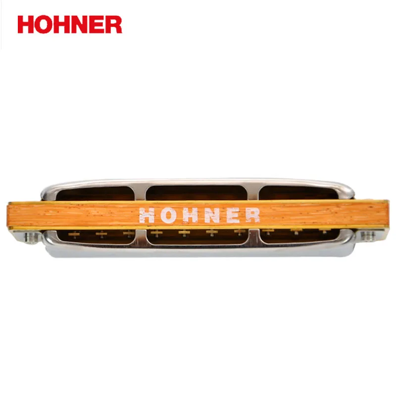 Hohner Губная гармошка BH20 10 дырочная гармоника Bules диатоническая арфа, деревянный ключ корпуса C, D, E, F, G, A