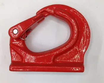 

5Ton G80 welded on lifting hook soldering point industrial grade lifting rigging hardware ,boat part,marine hardware