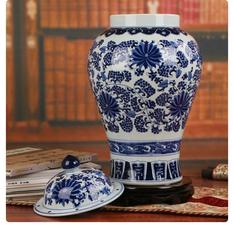 blue and white ginger jars (3)