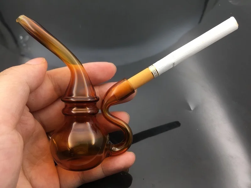 

Mini Tobacco Pipe Filter Shisha Hookah Double Circulation Water Tobacco Pipe Types Cigarette Holder Pipe For Smoking