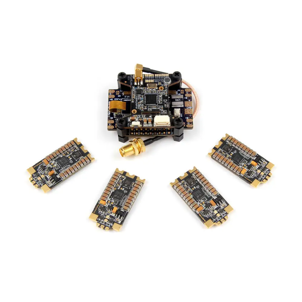 Holybro Kakute F7 AIO система управления полётом + Atlatl HV V2 fpv передатчик Tekko32 35A ESC для