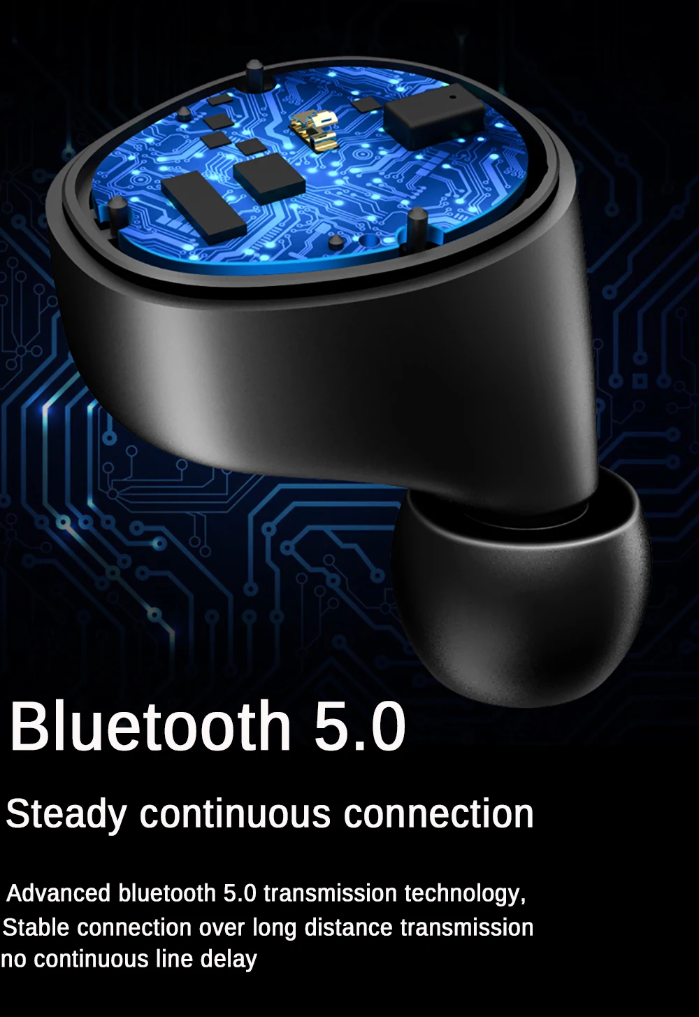 800 мАч X5 TWS bluetooth 5,0 беспроводные наушники цифровой светодиодный дисплей большая емкость 9D HD стерео спортивная Гарнитура для всех смартфонов