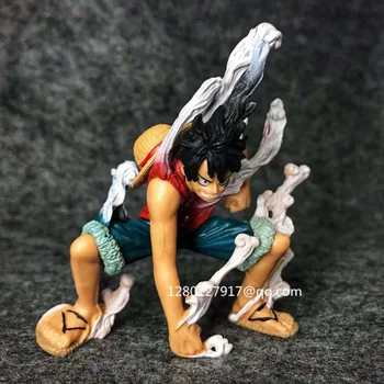 

ONE PIECE Monkey D. Luffy Unique Skill Gum-Gum Fruit Unique Skill PVC Action Figure Collectible Model Toy 10CM BOX P102