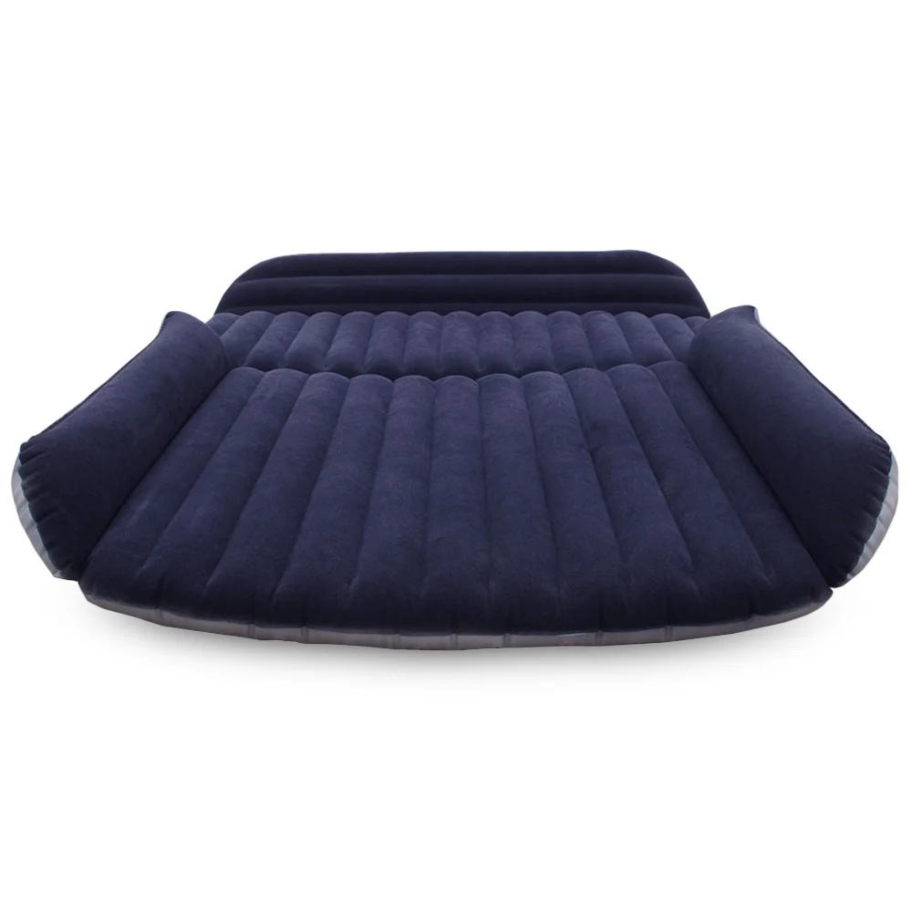 Camping viaje coche cama inflable camioneta de vuelta cubierta de asiento de colchón de aire de compañero de flocado de tela tejido diseño profesionales guantes