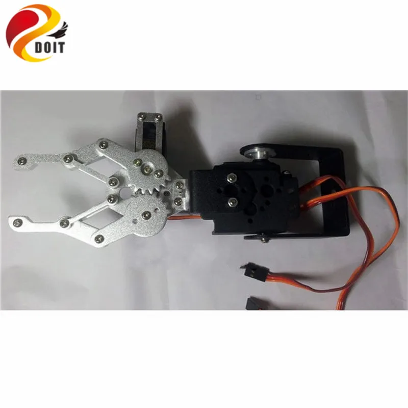 

DOIT 2DOF Degrees of Freedom Mechanical Arm Robotic Claw Machine Hand Holding Clamp Vehicle Steering Kit Accessory