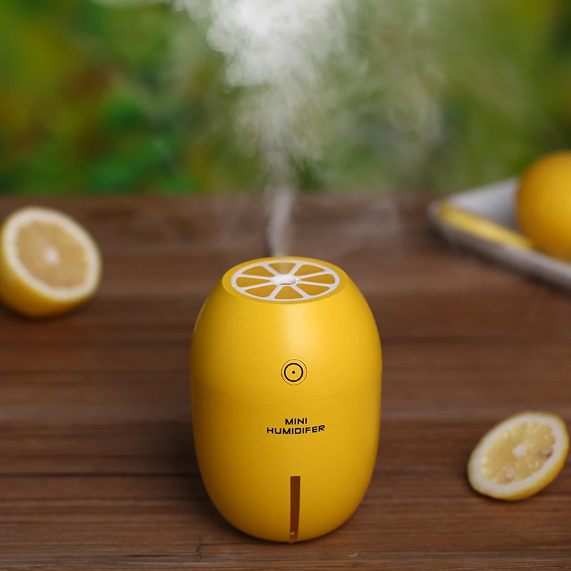 Humidifiers Aromatherapy Mist Makers USB Lemon Patterned Essential Oil Diffusers Humidifiers Aromatherapy Mist Makers USB Lemon Patterned Essential Oil Diffusers