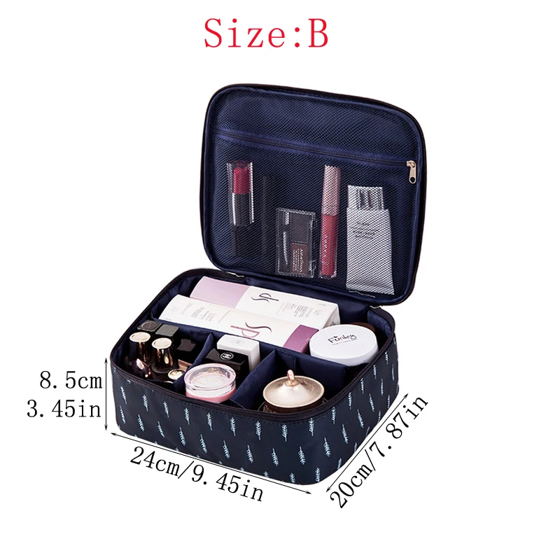 العلامة التجارية فلامنغو سلسلة السفر المحمولة مستحضرات التجميل حقيبة ، DIY المنظم حقيبة مستحضرات تجميل للنساء مستحضرات التجميل الرجال طقم أد...