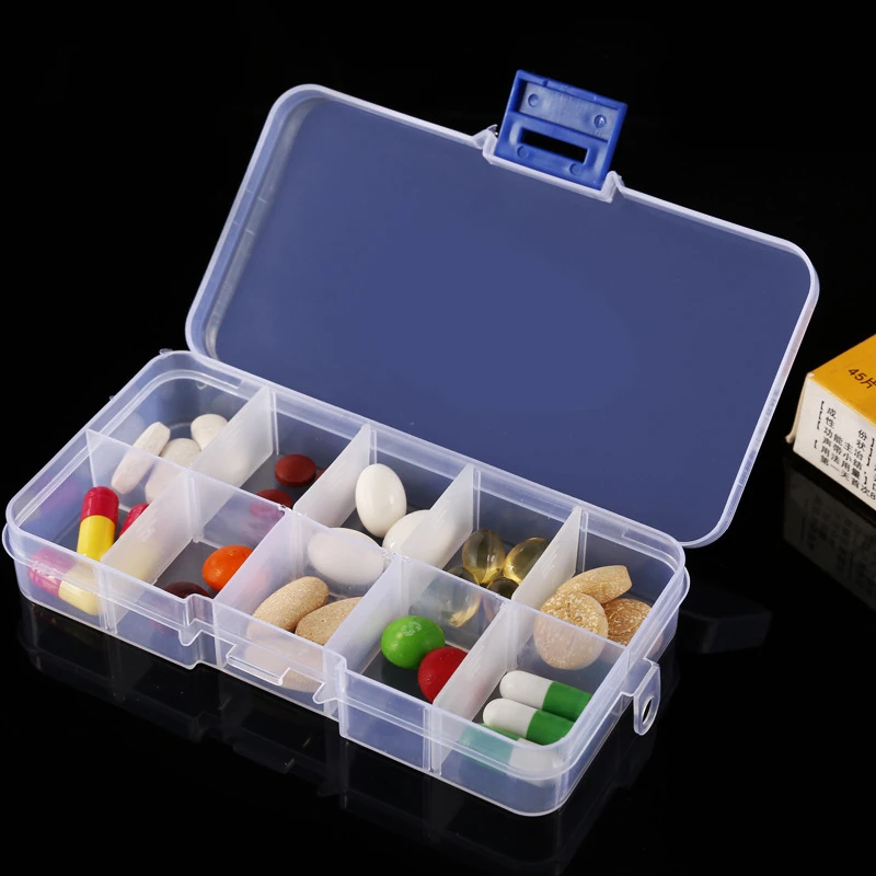 

Multifunction Travel Accessories Creative Portable Detachable Unisex Medicine jewelry storage box Journey Classification Securit