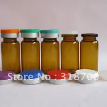 1500/лот 10 мл прозрачное Янтарное стекло флакон с откидной крышкой, пробный флакон, эссенция стеклаянная бутылка для масла